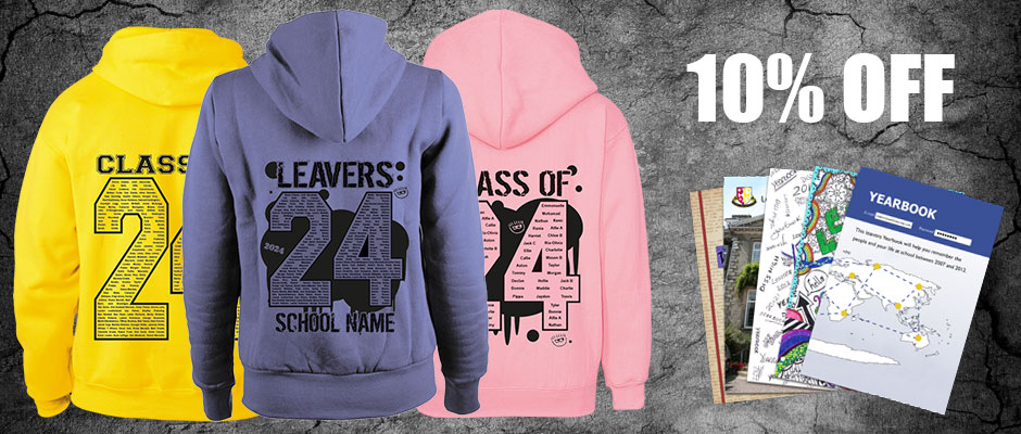 leavers hoodies